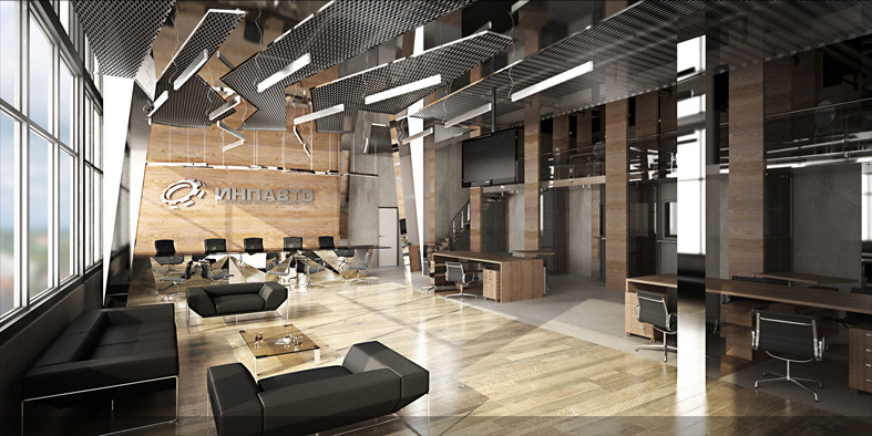 Интерьер шоурума АвтоСпецЦентра