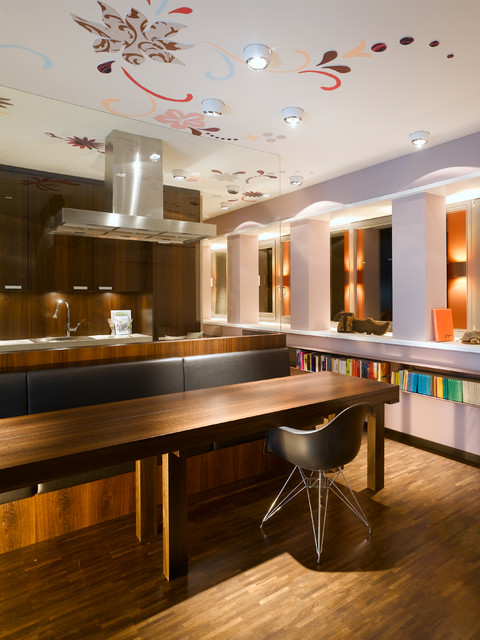 Apartment S contemporary-dining-room