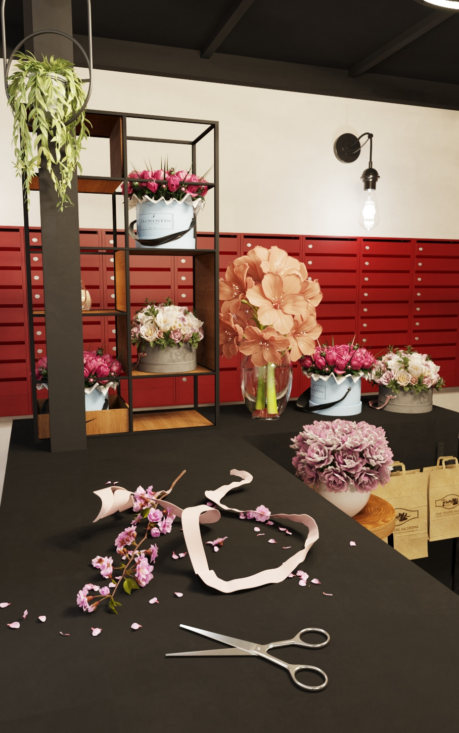 Коммерция. Двухэтажный Цветочный магазин 32 м²