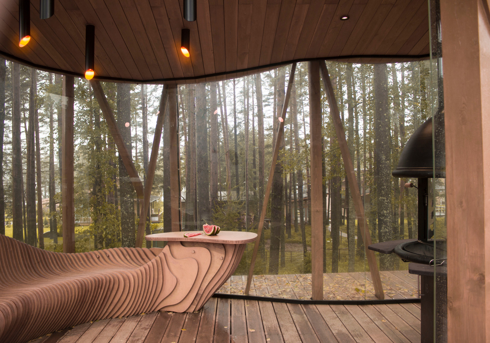 Павильон для барбекю