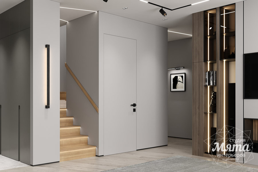 Дизайн-проект двухуровневой квартиры