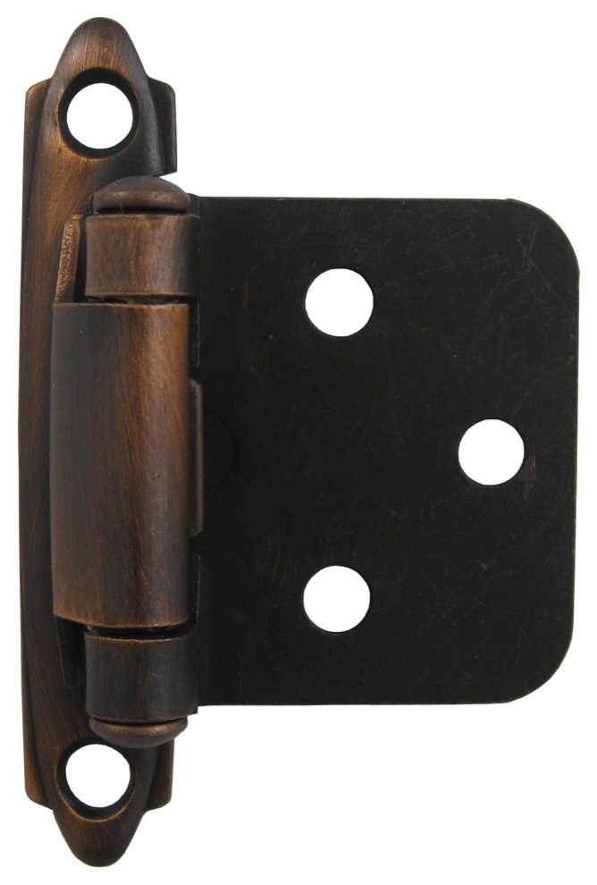 SelfClosing Flush Hinge, Vintage Bronze Traditional Hinges by Stone Harbor