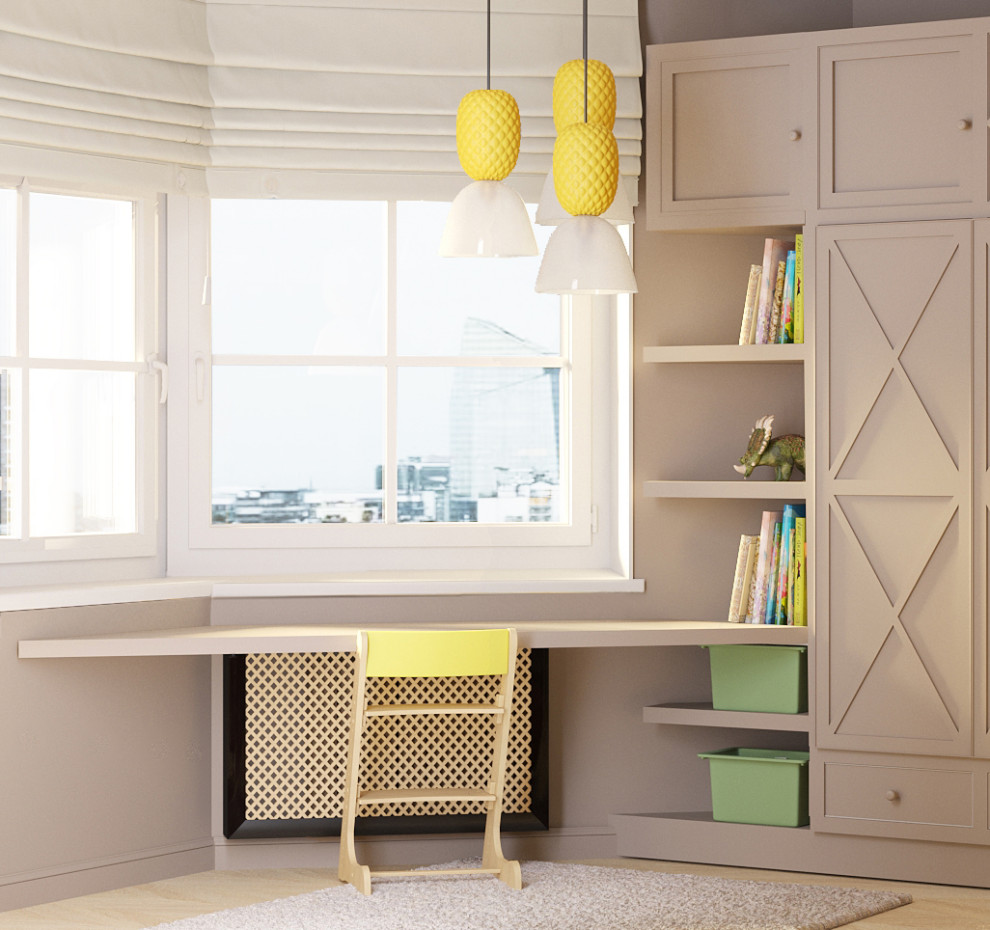 Cameretta per bambini su tema Dinosauri