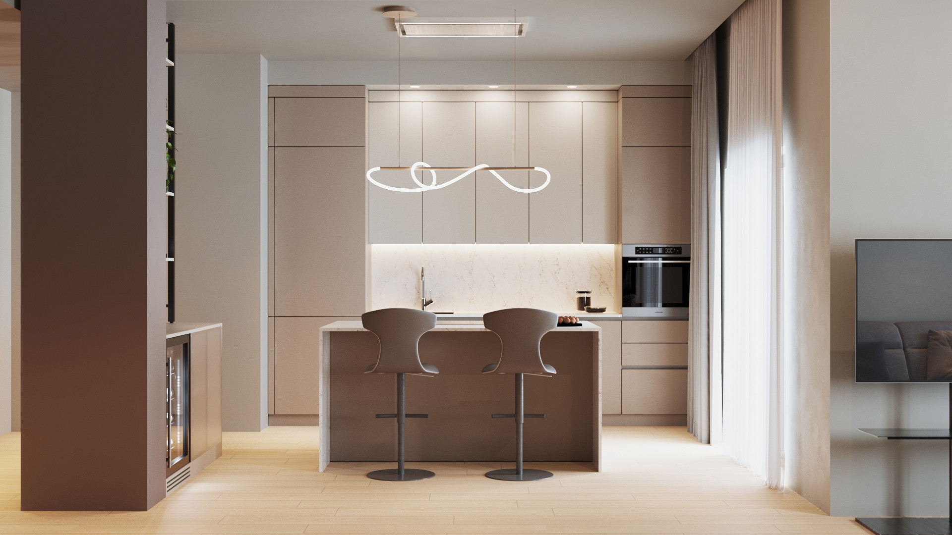 Ristrutturazione totale Pentalocale - 140mq // Progetto in corso