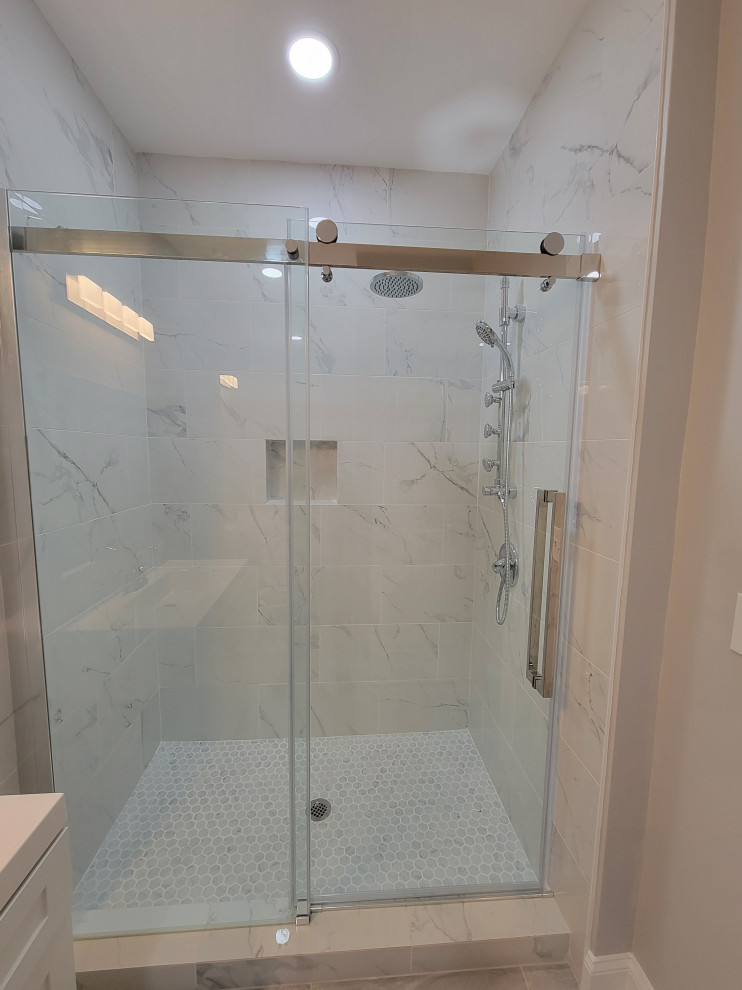 walk-in shower
