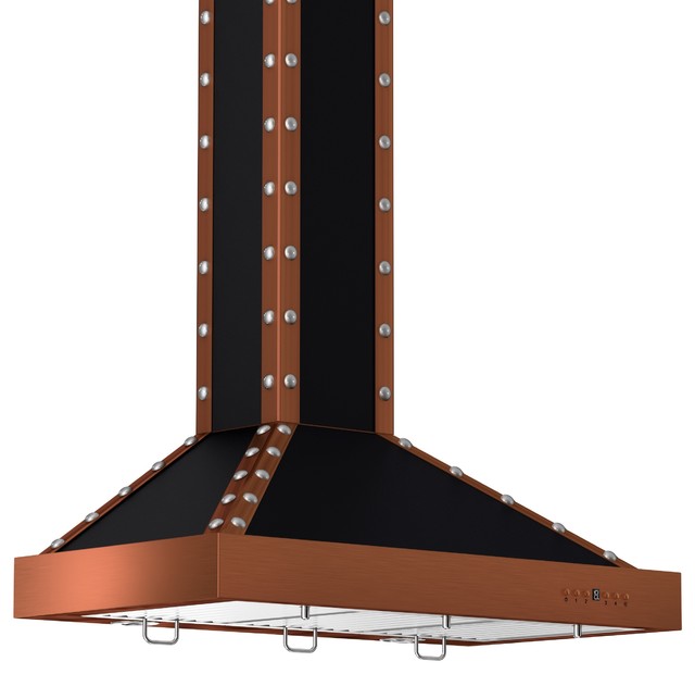ZLINE KB2BCCXS30 Designer Series Copper Wall Range Hood, With Crown