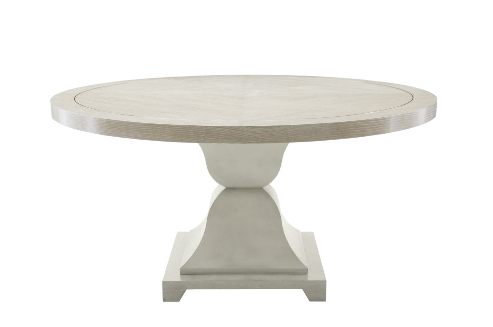 Bernhardt Criteria Round Dining Table Transitional Dining Tables