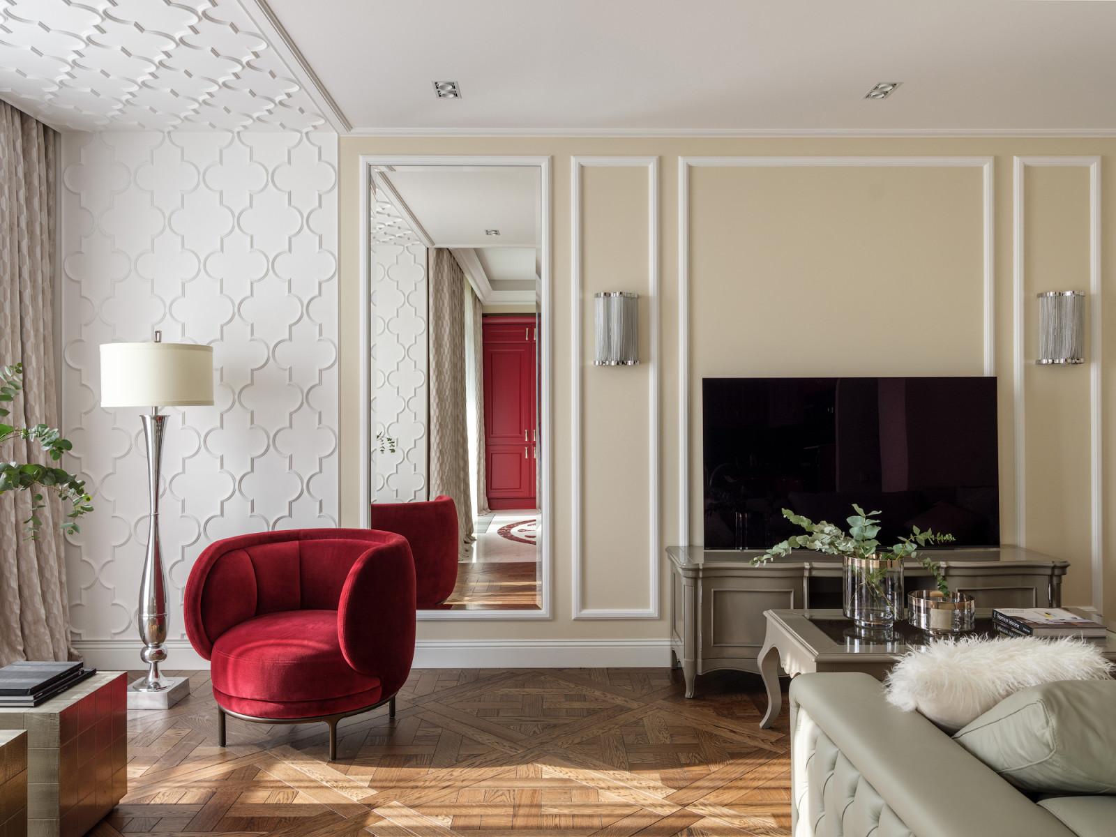 Трехкомнатная квартира в ЖК Крестовский de luxe - 129м²