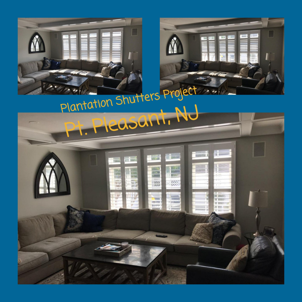 PLANTATION SHUTTERS - VARIOUS PROJECTS