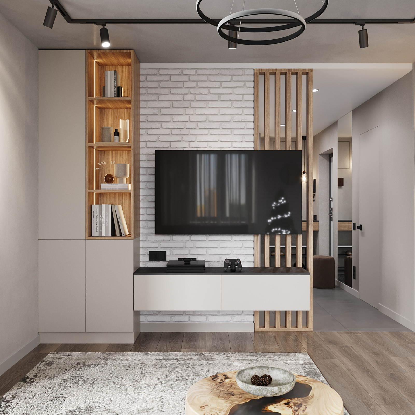 Дизайн-проект квартиры, площадью 73,2 м2