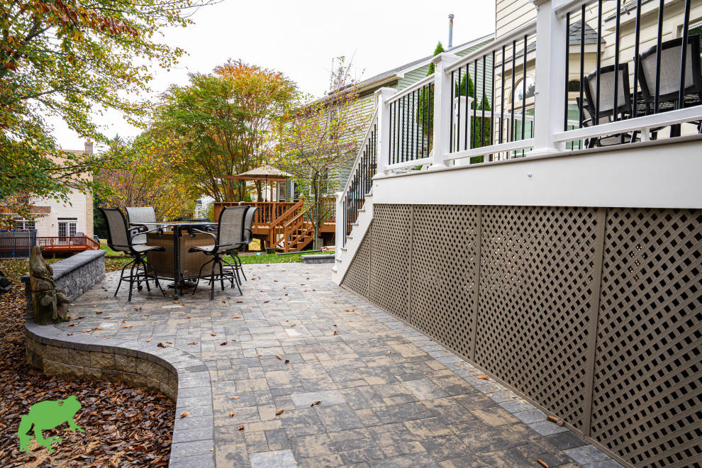 Fairfax Station Low Maintenance Deck & Patio