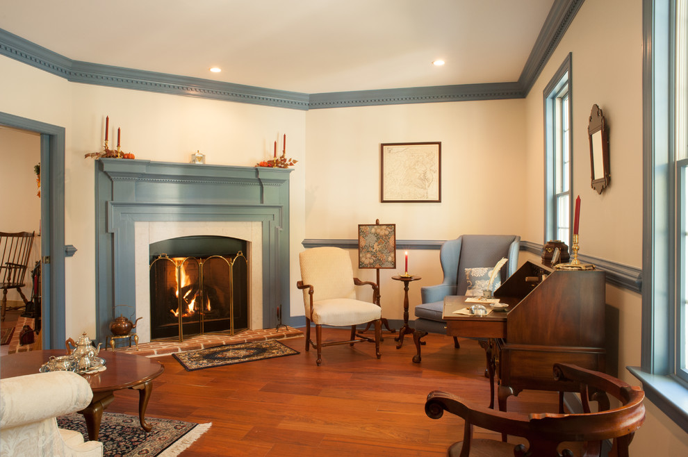 Colonial Williamsburg Model Family Room Other by FoxBuilt Inc.