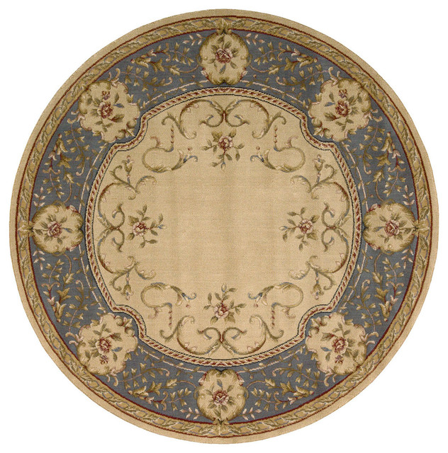 Ashton House Rug, 7'5" x 7'5" Victorian Area Rugs by Benjamin