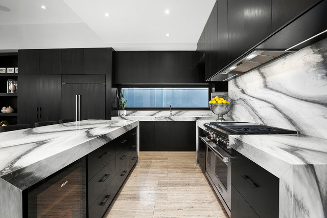 LUXURY HOTEL INSPIRED HOME contemporary-kitchen
