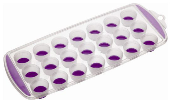 Kitchen Craft Colour Works Ice Cube Tray, Purple