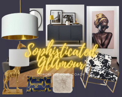 Lounge Interior Board-Glamour style