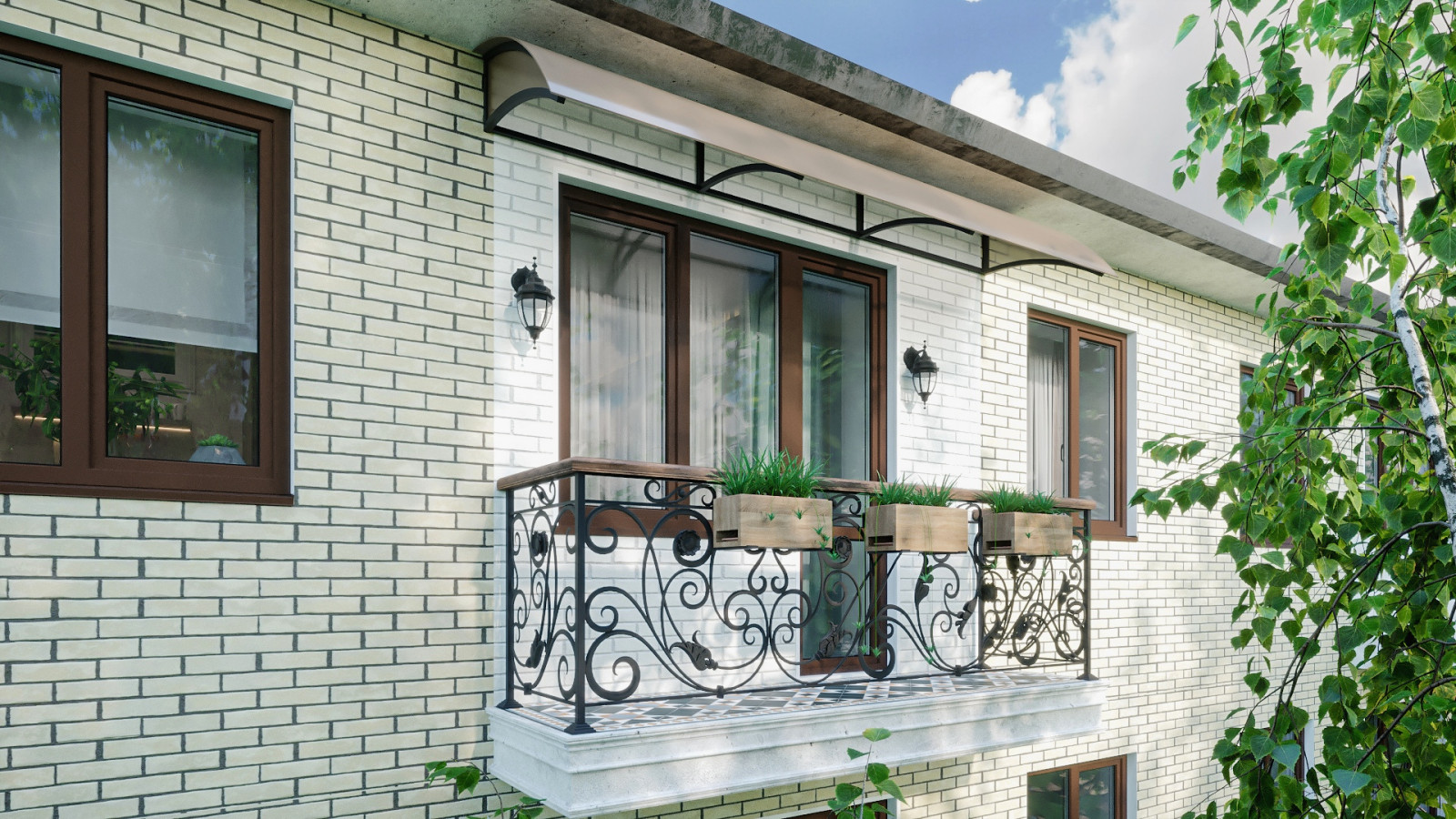 Маленькая квартира в стиле Американская классика