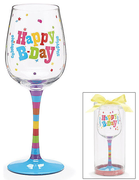 happy birthday wine glass decorative cup cute and fun for bday celebrations - Happy Birthday Wine Glass happy birthday wine glass decorative cup cute and fun for bday celebrations - Happy Birthday Wine Glass
