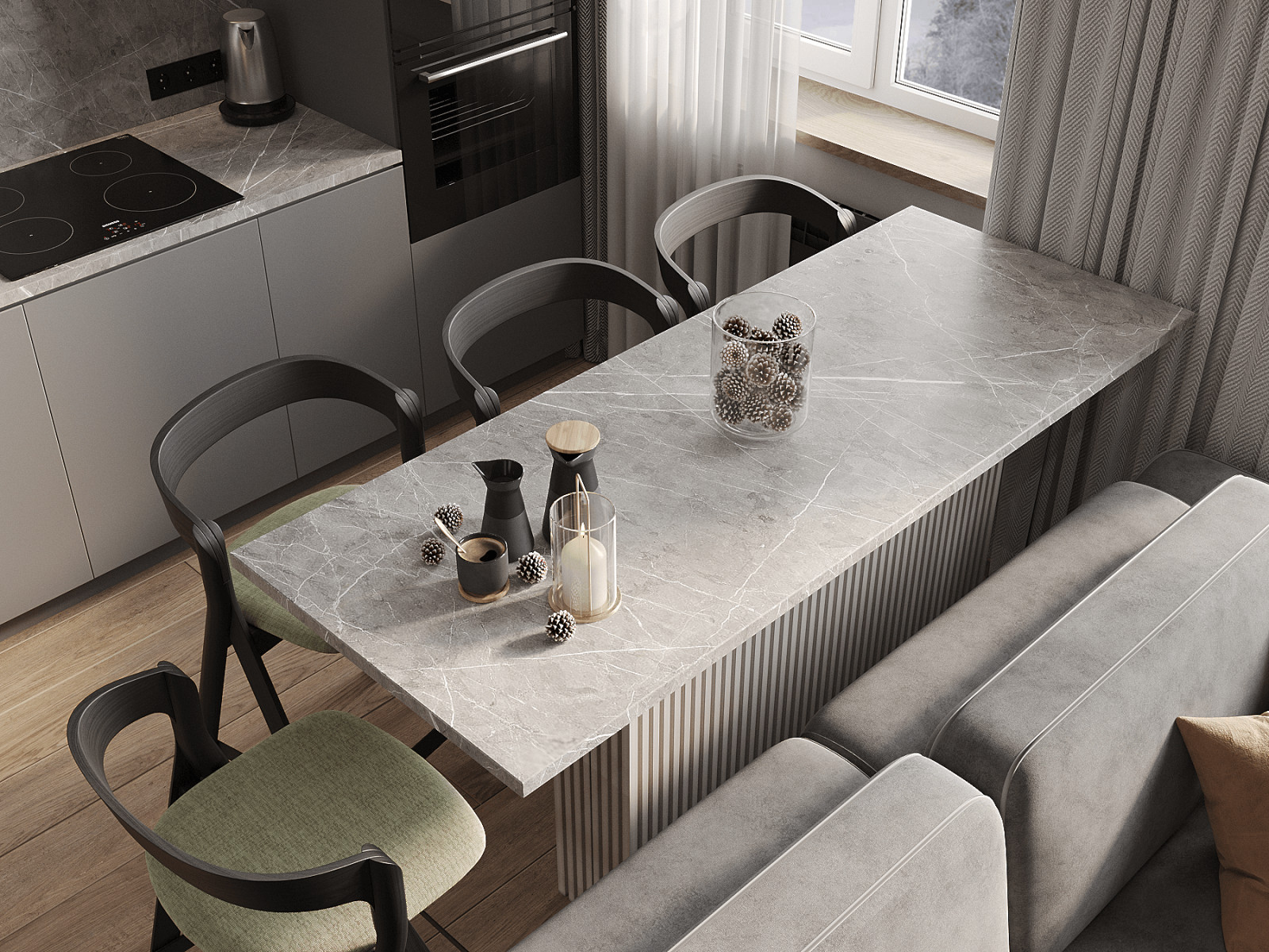 Студия в стиле Лофт