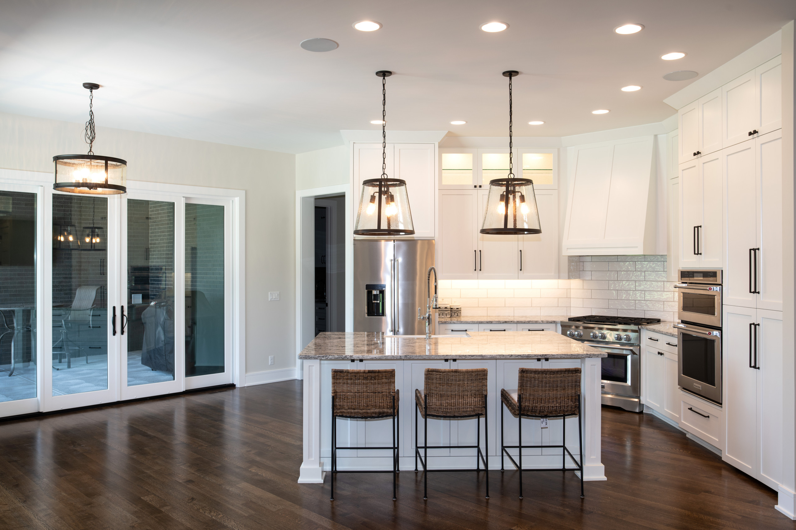 Moody Transitional Villa Home | Custom Build