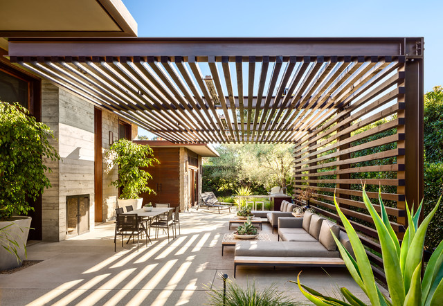 Thayer Residence contemporaneo-patio
