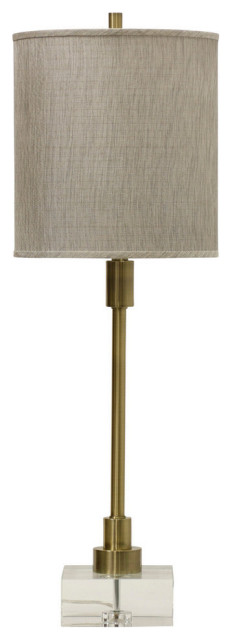 Lenox Table Lamp Antique Brass Finish, Lenox Table Lamps