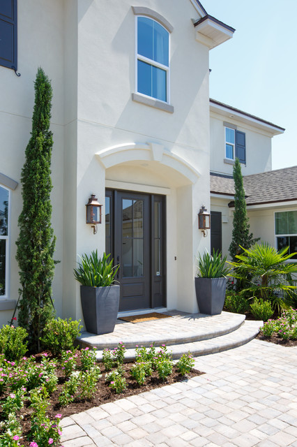 The Rosedale Model Home transitional-entry