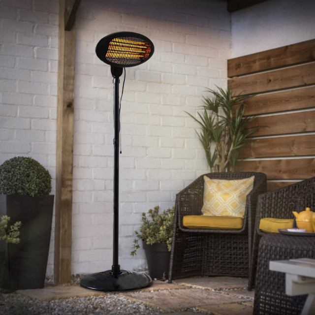 650W/1350W/2000W Portable Patio Electric Heater Moderne Jardin Manchester par Living and