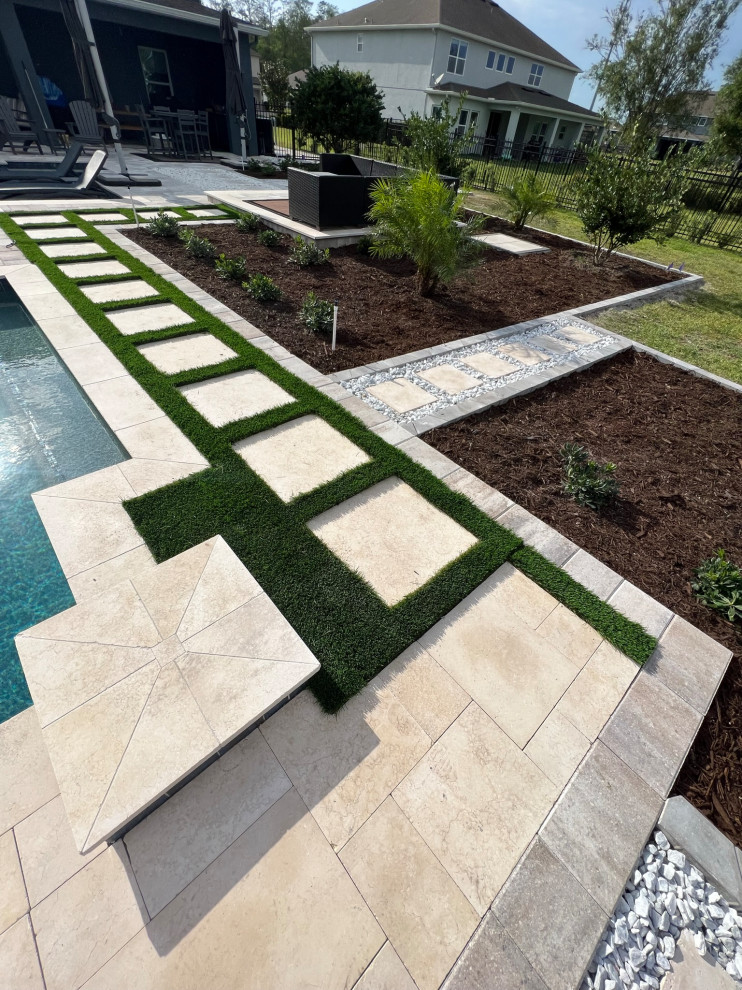 Resort Style Backyard
