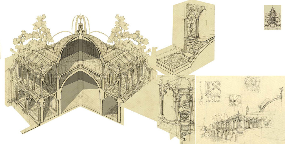 Эскизы - архитектура