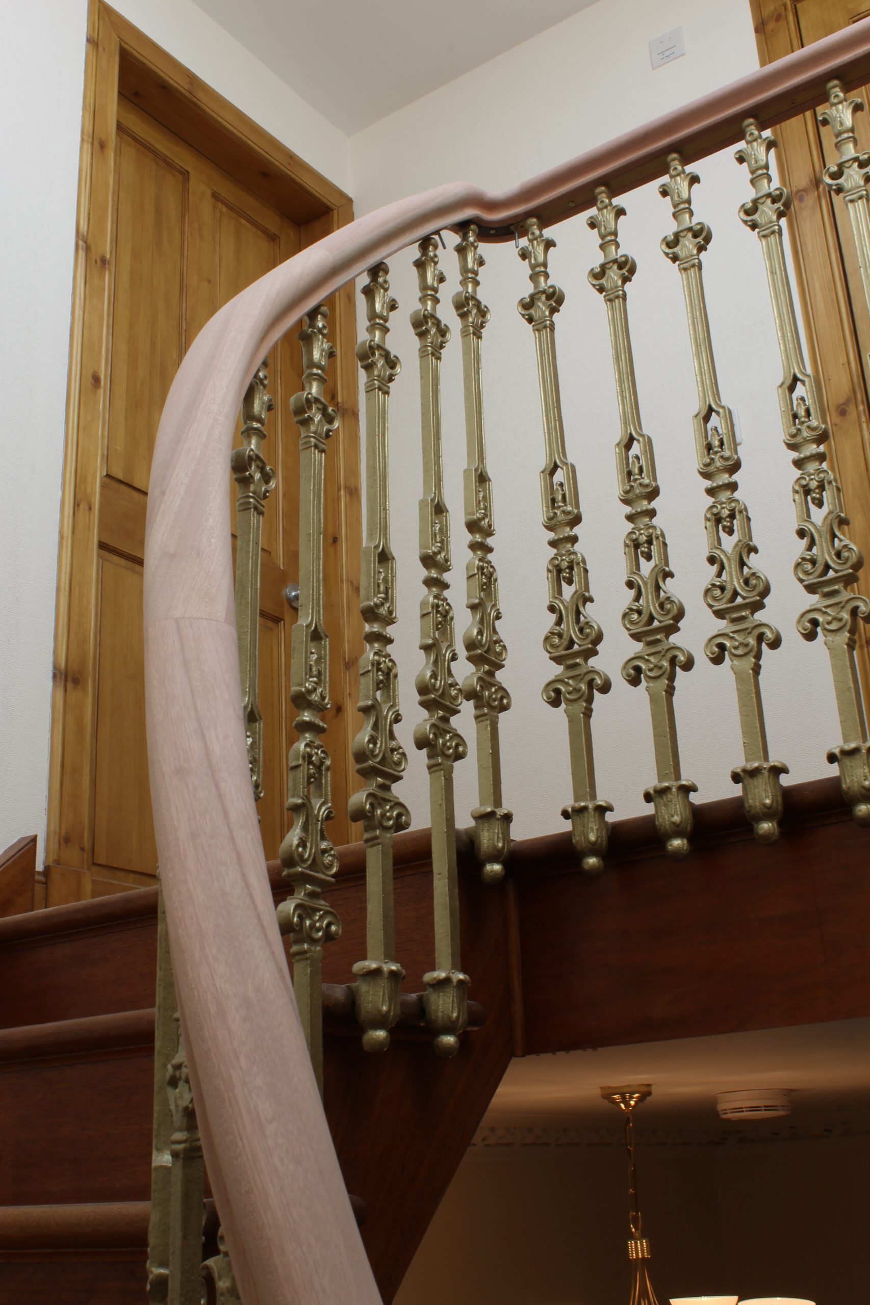 Curved handrail Edinburgh