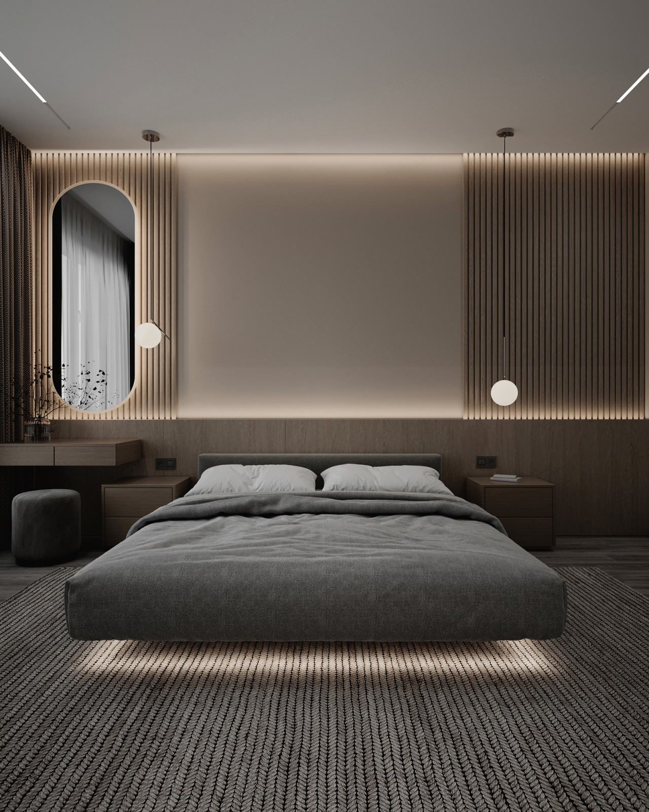 Спальня в загородном доме