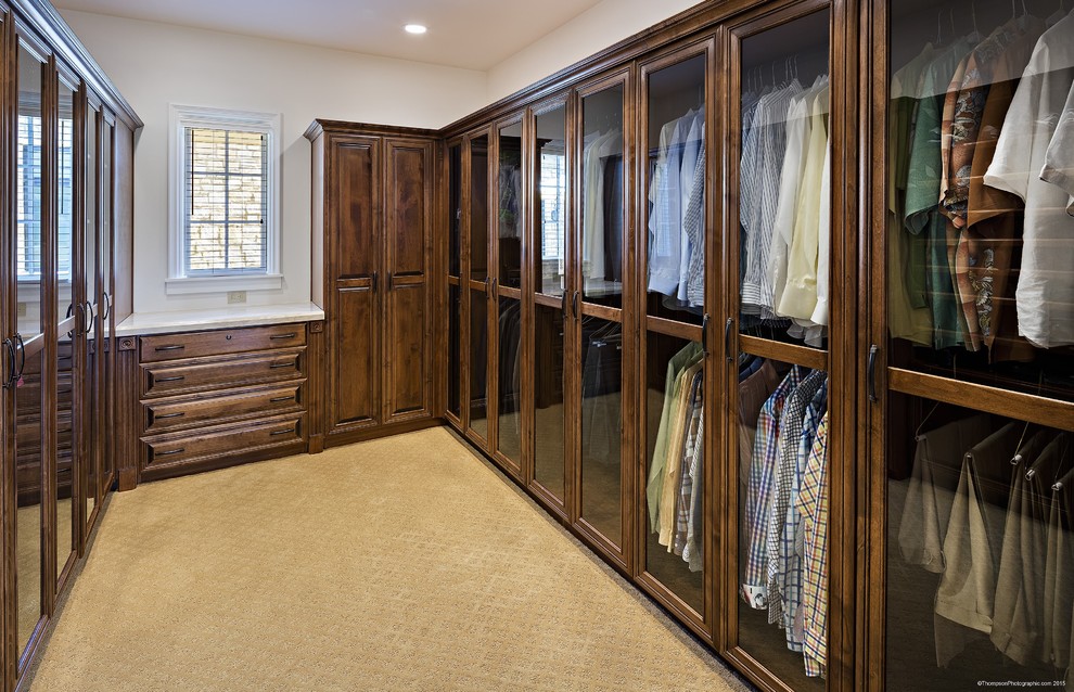 This is an example of a traditional storage and wardrobe in Phoenix.