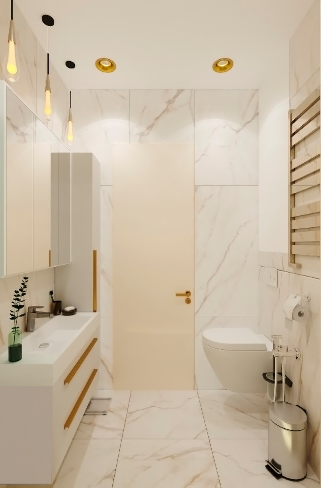 Проект "Белее белого" санузел