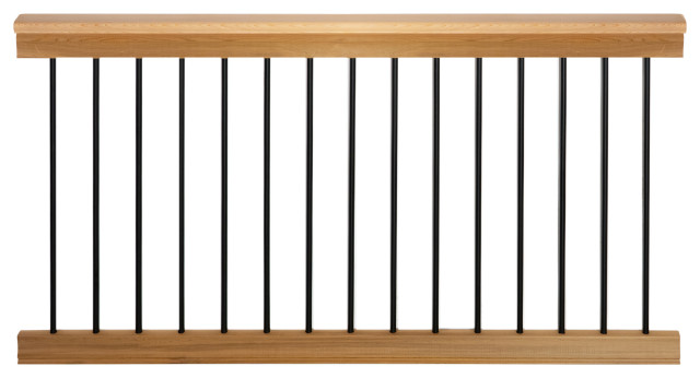 Vista Cedar Deck Railing Kit - Transitional - Outdoor Decor - by
