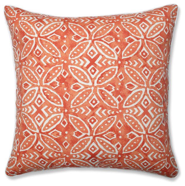 Outdoor/Indoor Merida Pimento 25-inch Floor Pillow