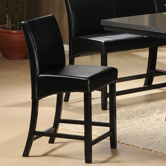 Homelegance Papario Counter Height Chair - Black - 5351-24