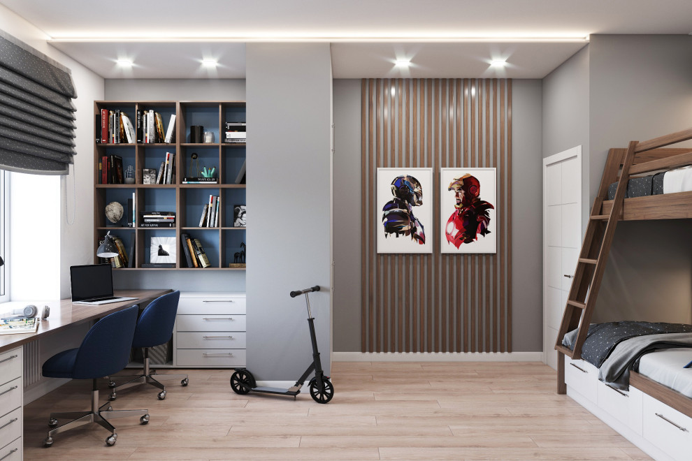 Проект детской комнаты в Архангельске 1