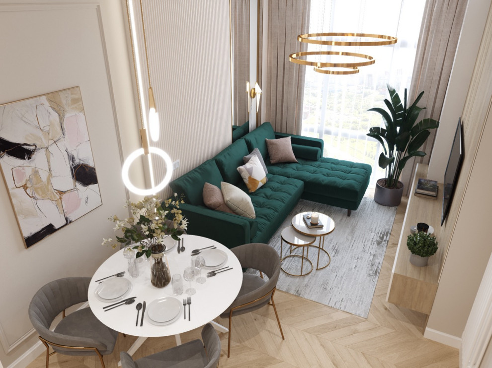 ЖК Авиатика, 2 комнаты, 40 м²