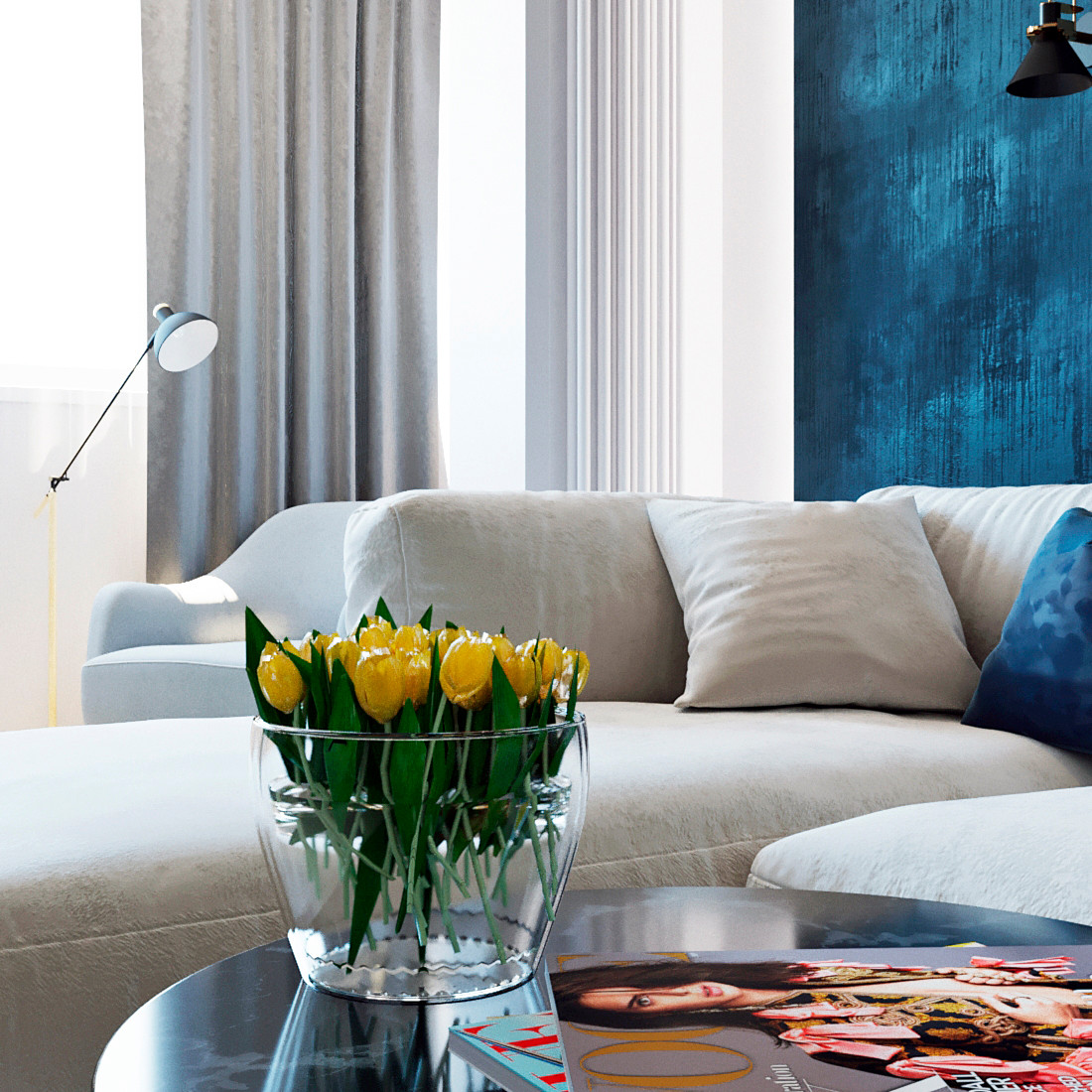 Гостиная в современном стиле