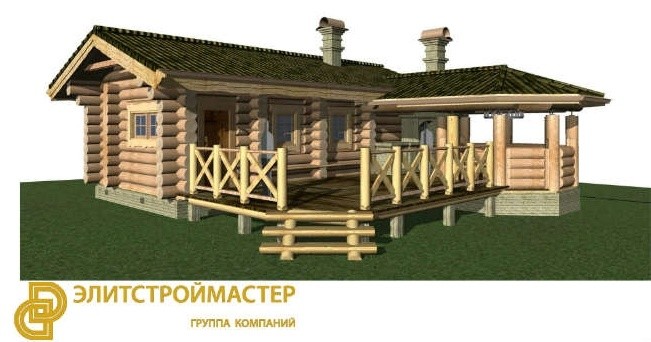 БАНЯ ОБЩЕЙ ПЛОЩАДЬЮ 124 КВ.М