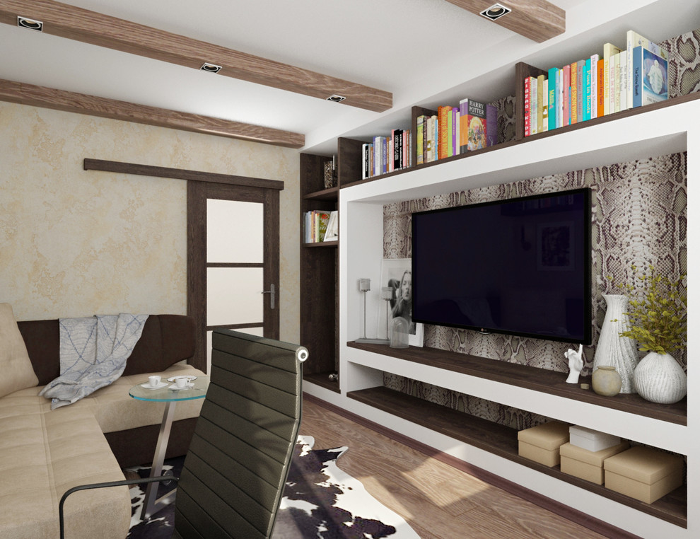 Квартира в теплых тонах