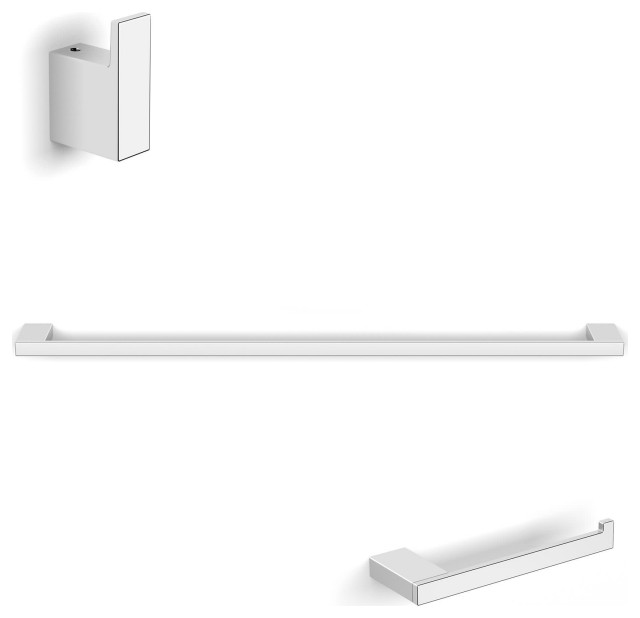 WS Bath Collections Evo WSBC 31090B Evo 3 Piece Bathroom Package