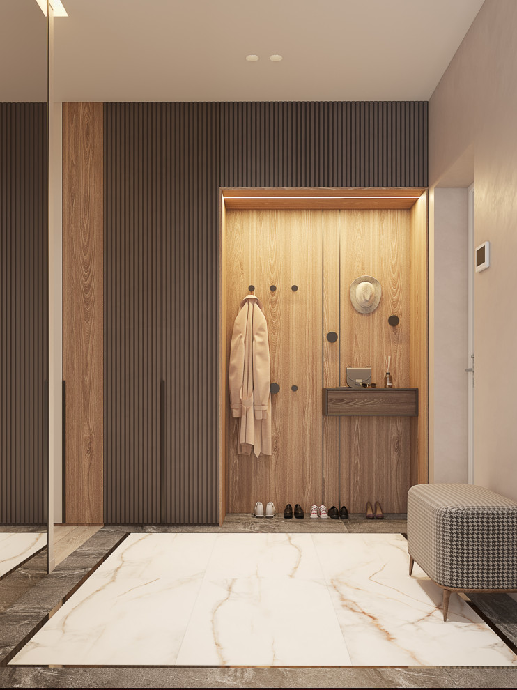 Дизайн интерьера квартиры в ЖК "FLORA&FAUNA"