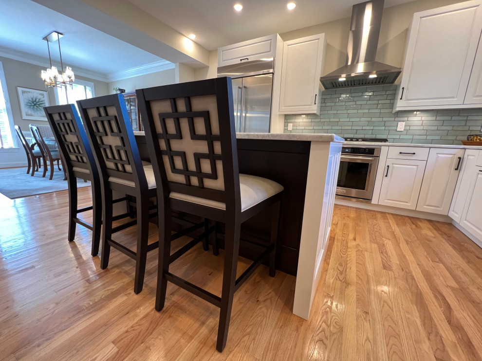Now this family of four can really enjoy being together in the kitchen!