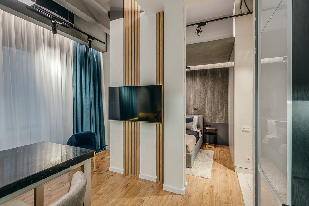 Фотографии реализованной студии в TriBeCa Apartments 43 м2