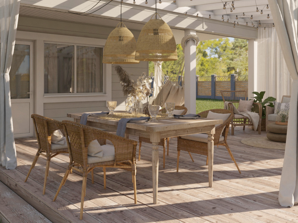 Редизайн фасадов загородного дома под Выборгом