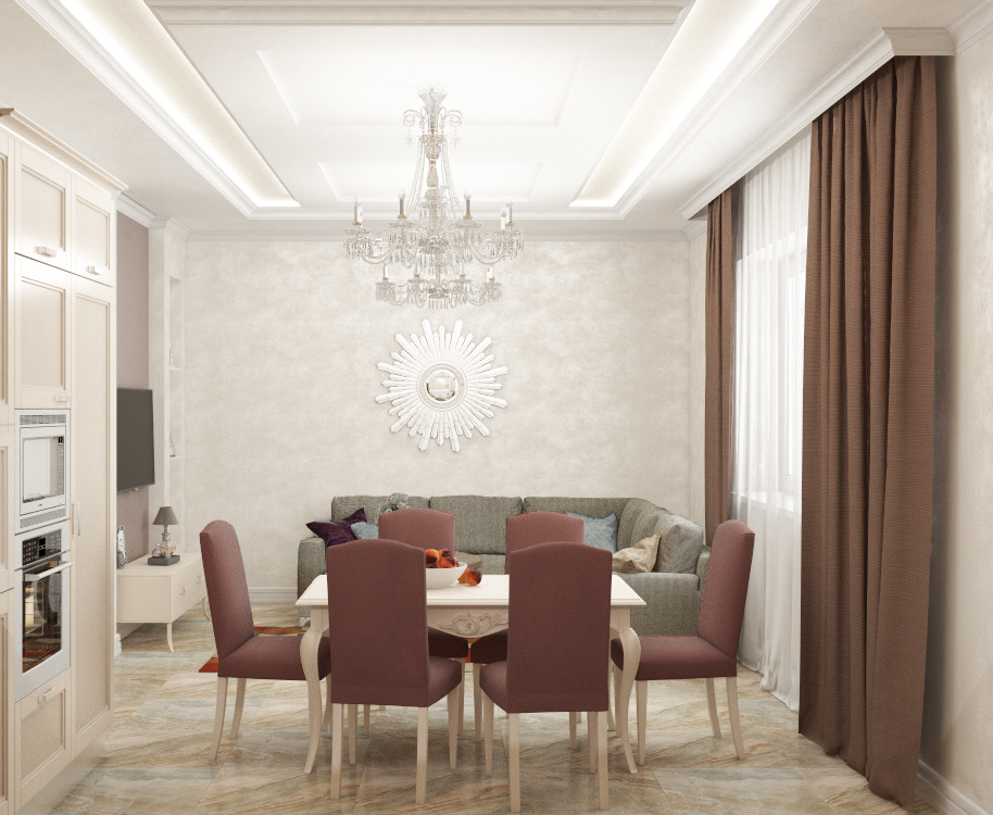 Квартира в стиле "Неоклассика"