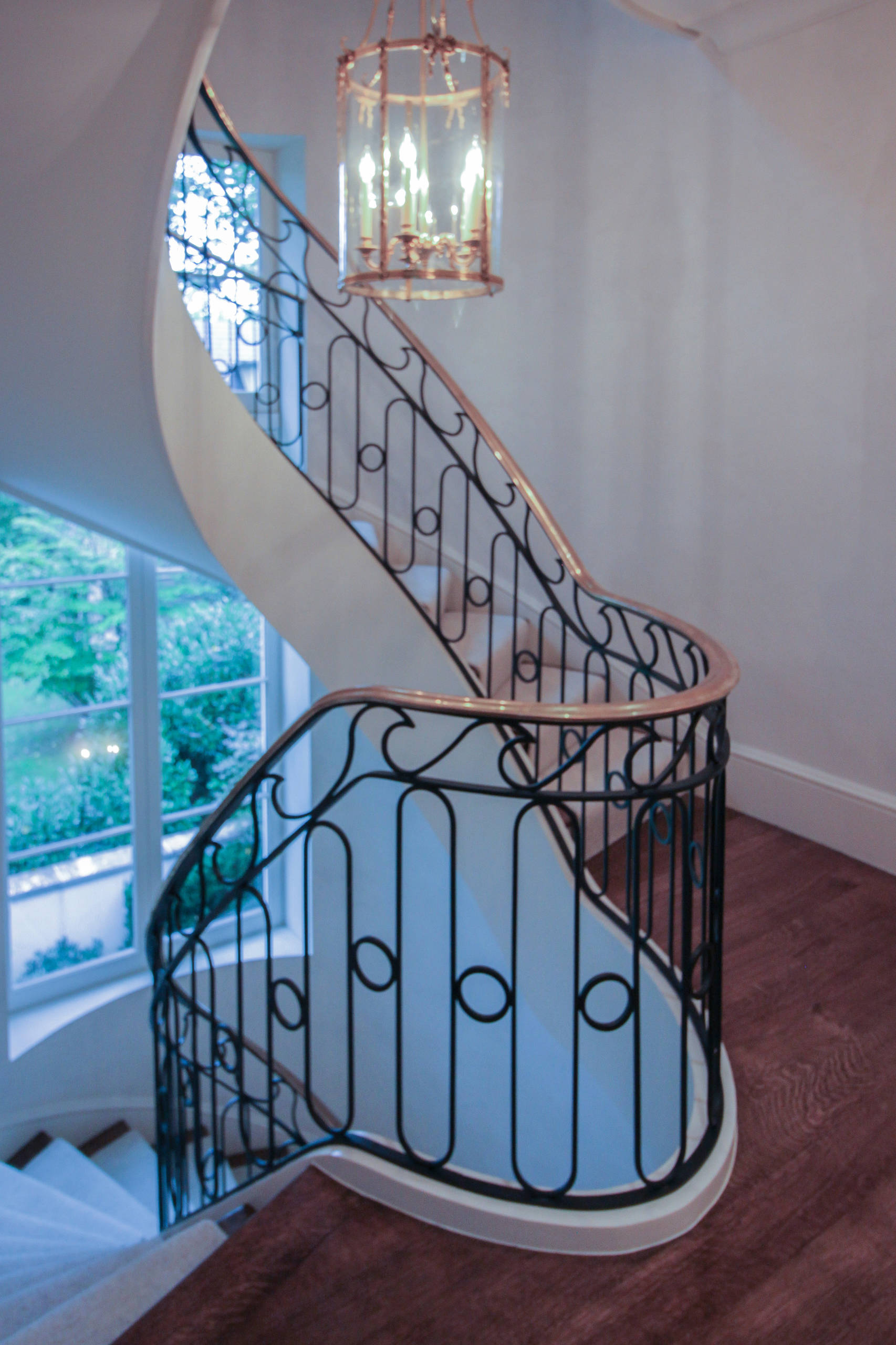 61_Sculptural/Elliptical Staircase in Washington, DC 20008