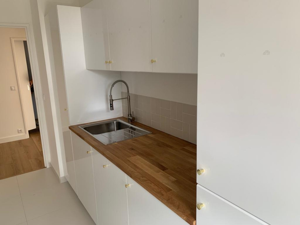 Boulogne Nord -  Rénovation complète d'un appartement de 2 pièces de 53 m2